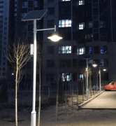 鋰電池太陽能路燈正在迅