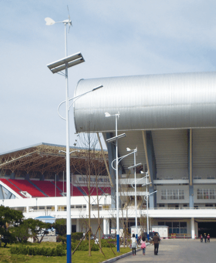 太陽能風(fēng)光互補路燈QD